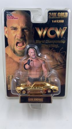 WCW Bill Goldberg 24K Gold 1 of 9,998