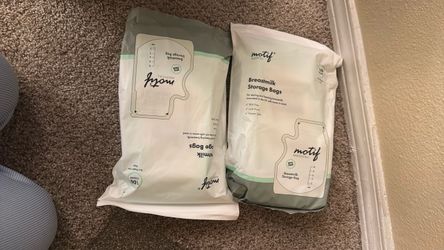 Breastmilk storage bags