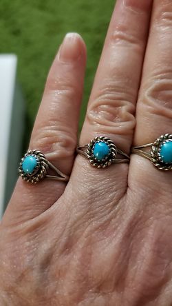 Navajo Women's Simple Rings