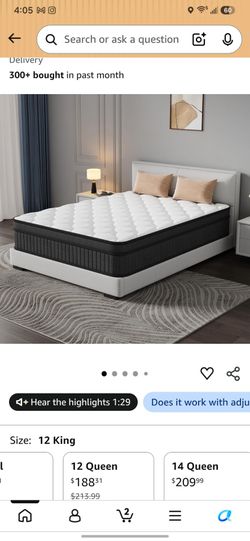 Queen size matress