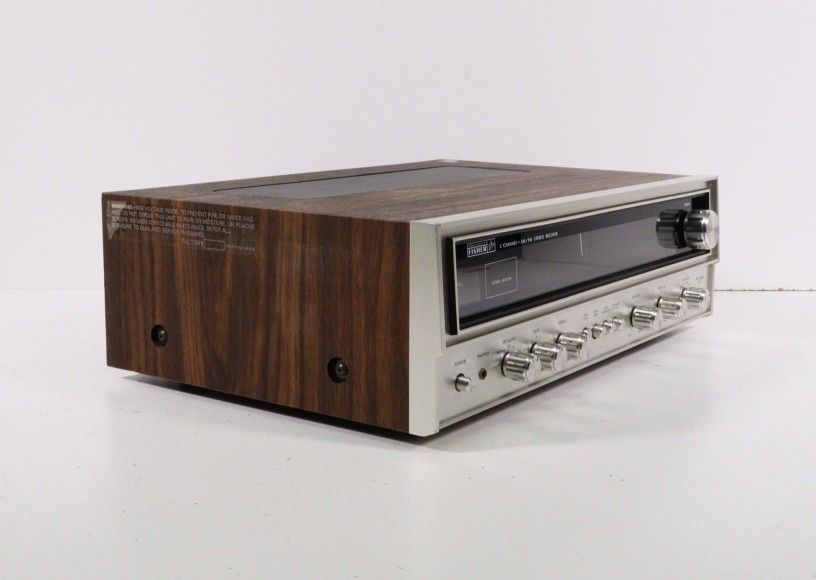 FISHER 143-(contact info removed)0 VINTAGE 2-CHANNEL AM FM STEREO RECEIVER WOOD CASE