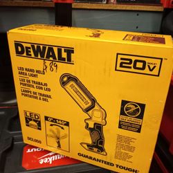 DEWALT 20V MAX LED HAND HELD AREA LIGHT (TOOL ONLY)