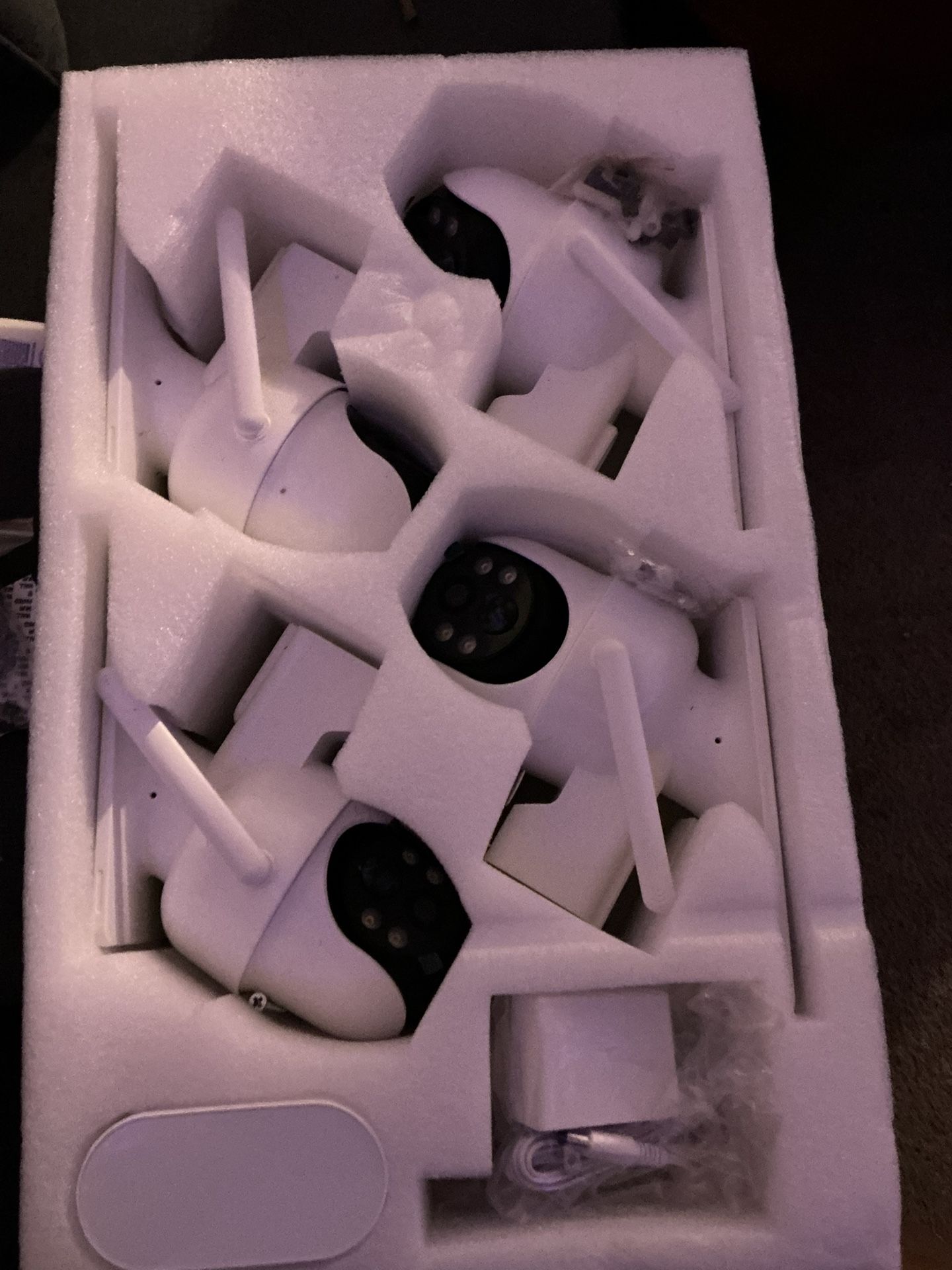 4 Security Cameras 