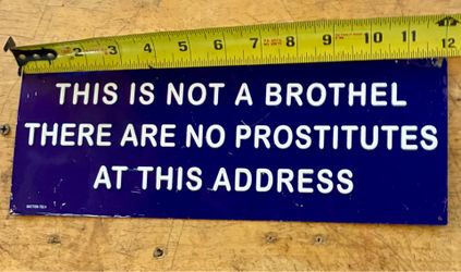 Lot of vintage porcelain signs