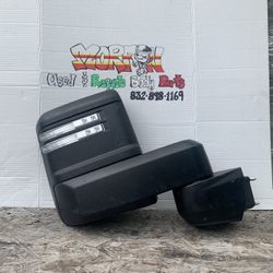 DASPARTS Driver Side Power Tow Mirror For 2019-2024 Chevy Silverado / GMC Sierra 2500HD 3500HD – Black