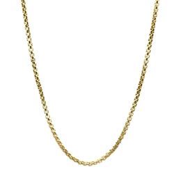 Woman’s Ladies 14k Yellow Gold 16” Inch Box Chain Necklace GP3119716