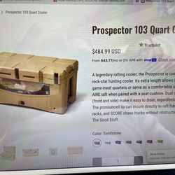 Canyon Cooler 103qt.