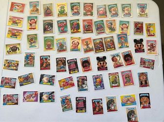 Vintage Lot 180+ Garbage Pail Kids GPK 1985-86 Original Series 0S1-0S5 + WANTED Backs + Puzzle Pieces - Bulk