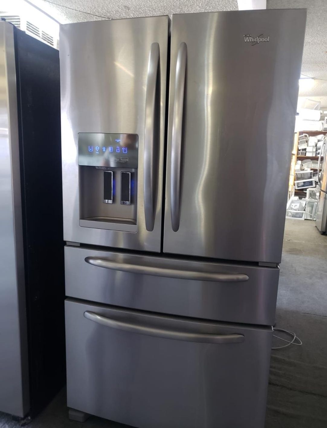 Whirlpool French Door Stainless Steel Refrigerator Fridge