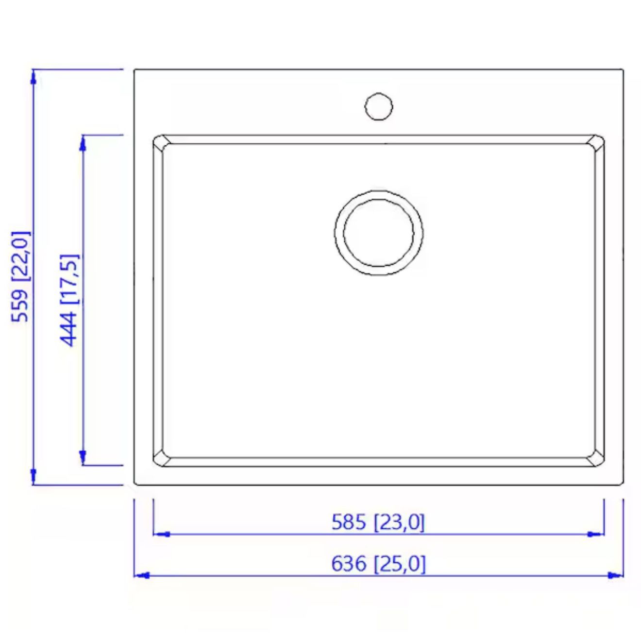 AKDY Kitchen Sink With Faucet