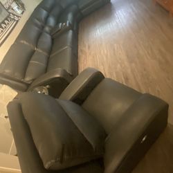Sectional And Recliner