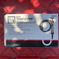 Sure Bilt Brass Transfer Pump