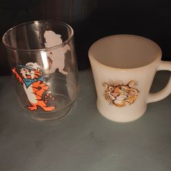 Tony The Tiger Mug/ Tony Jr. Glass
