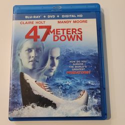 $5 47 METERS DOWN. BLU RAY ONLY NO DIGITAL OR DVD $5 OR TRADE FOR A MOVIE I DO NOT ALREADY OWN. 