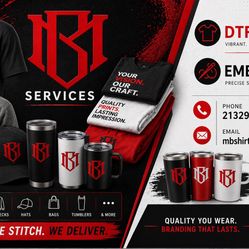 DTF / Embroidery / Tumblers