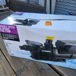 Everbilt 1hp  Variable Speed Pool Pump 