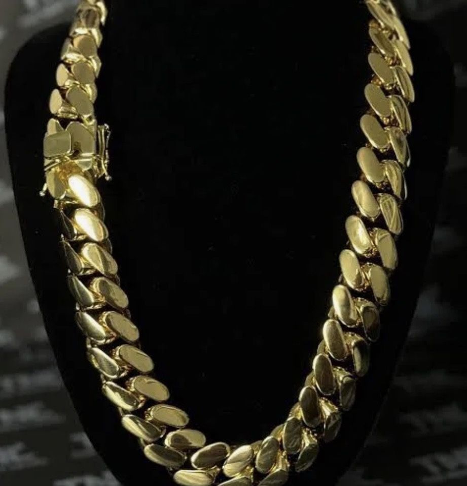 22 mm cuban link chain 18 inch