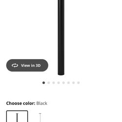 Ikea Adils Legs - Black (Set Of 4)