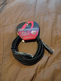Pearstone Professional Mic Cable 15 Feet