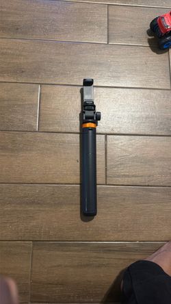61” Camera/Phone Tripod Stand – Black with Gold Accent