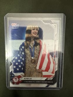 Topps Alysa Liu Card