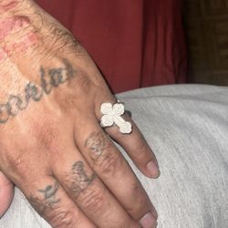 10k White Gold Diamond 💍 Ring 