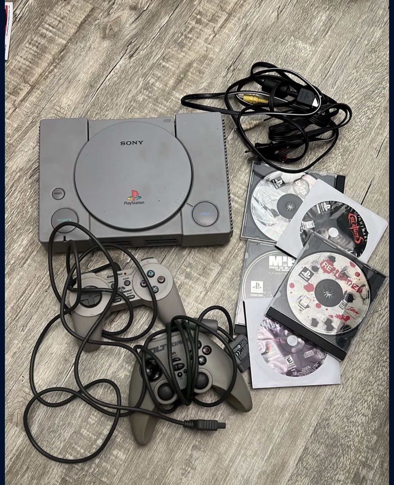 PlayStation 1 With Games