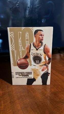 the town Stephen Curry limited edition bobble head
