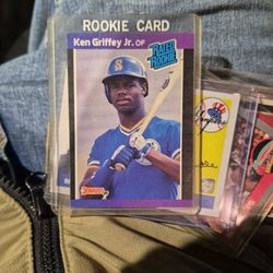 Ken Griffey Donruss 1989 Rated Rookie NMT