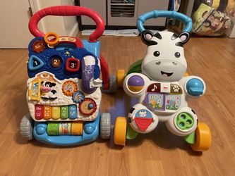 Two Learning Walkers