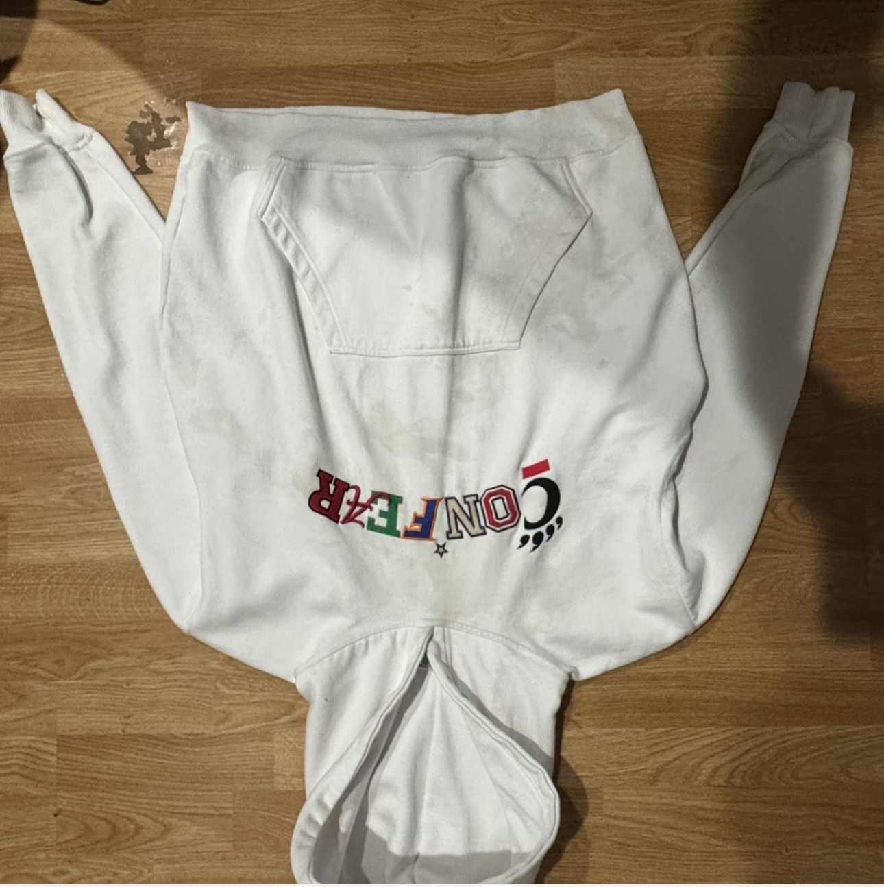 White Confear Hoodie