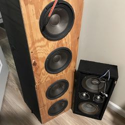 4 8inch audio pipe / 8 inch chucho