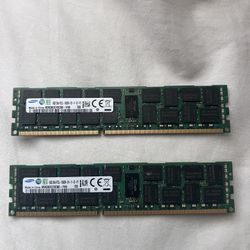Samsung 32GB 2*16GB PC3L-10600R Server Memory RAM