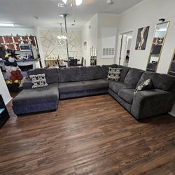 Large Grey Sectional 