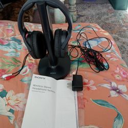 SONY  Wireless Headphone  System