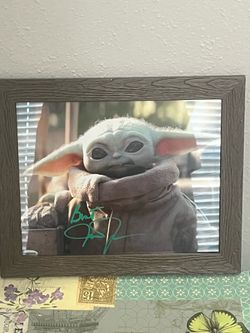 Autographed Baby Yoda