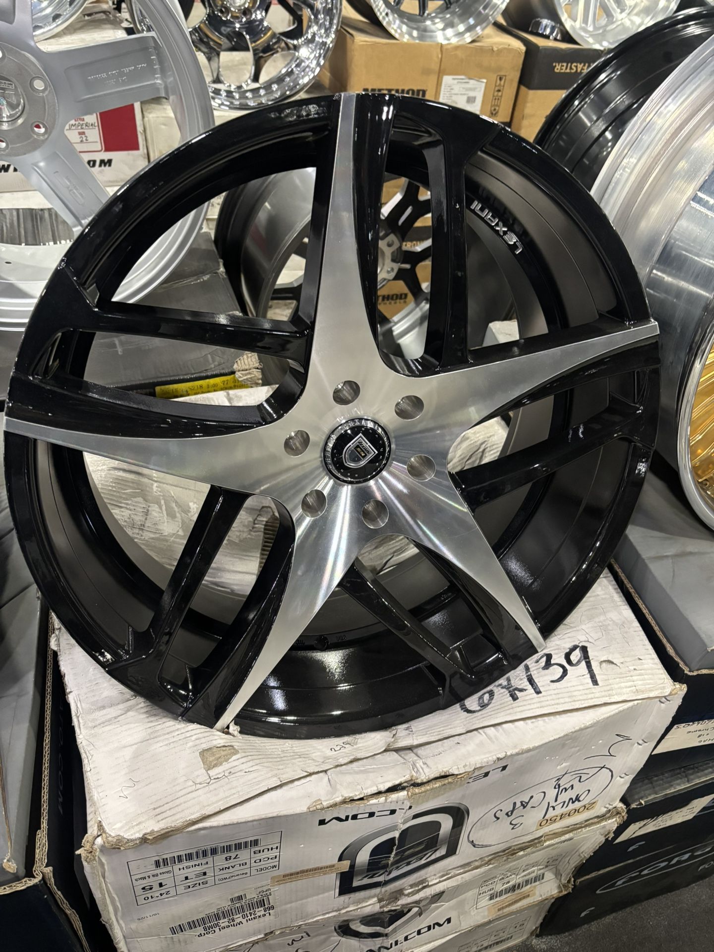 24x10.  LEXANI WHEELS.  6x139