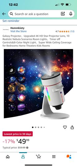 Galaxy Projector
