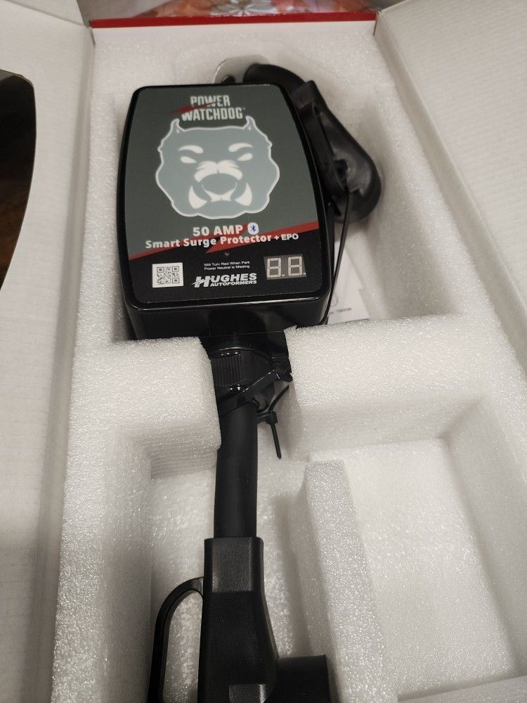 BRAND NEW - TESTED - 50 Amp RV Portable Surge Protector W/ Bluetooth And Emergency Power Off Power Watchdog - $279 OBO