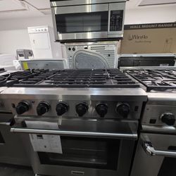 30" THOR GAS RANGE STAINLESS STEEL 