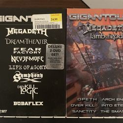 Gigantour 1 & 2 On Dvd