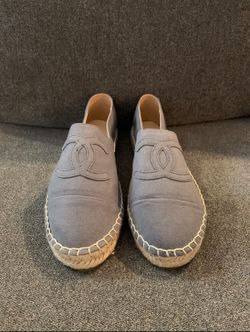 Chanel Espadrilles Size 7 Women 