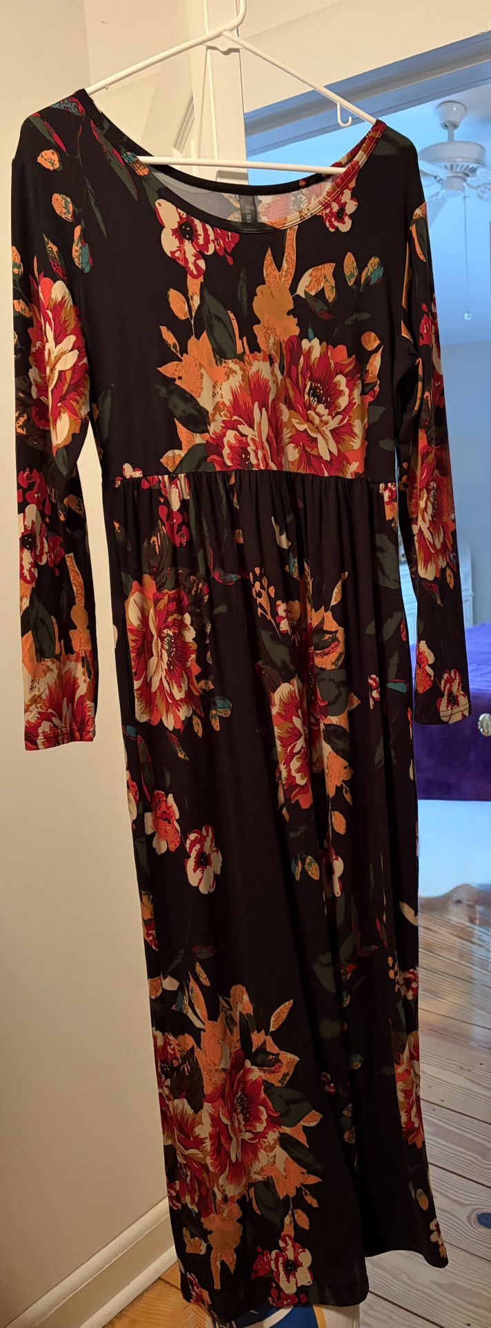Long Sleeve Maxi Dress
