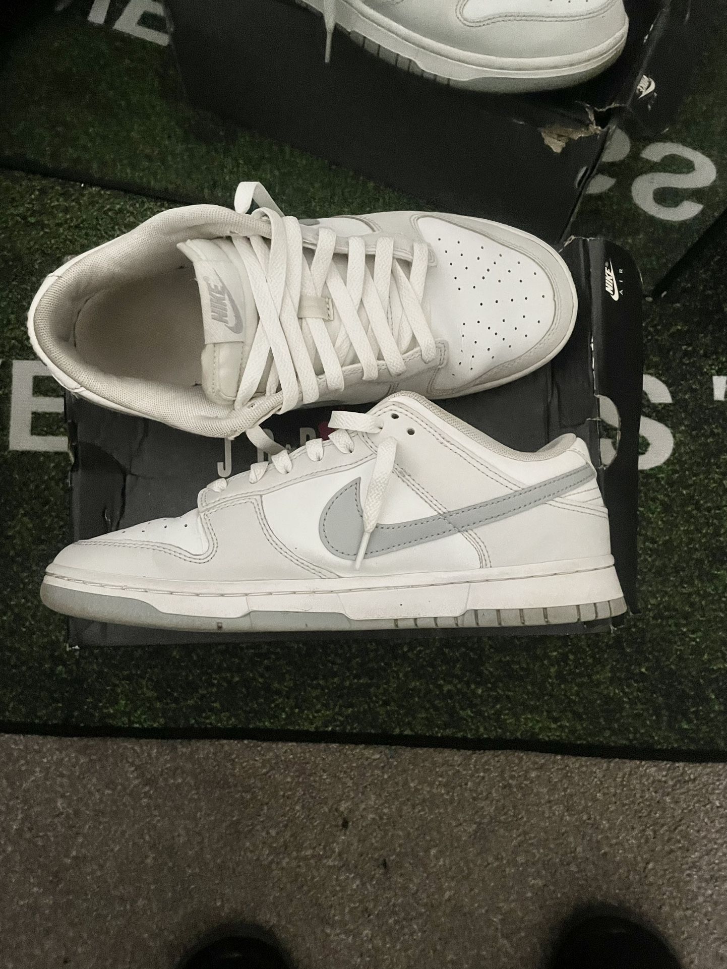 Grey White dunk Low Men’s