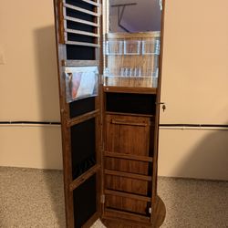 Revolving Mirror Vanity 