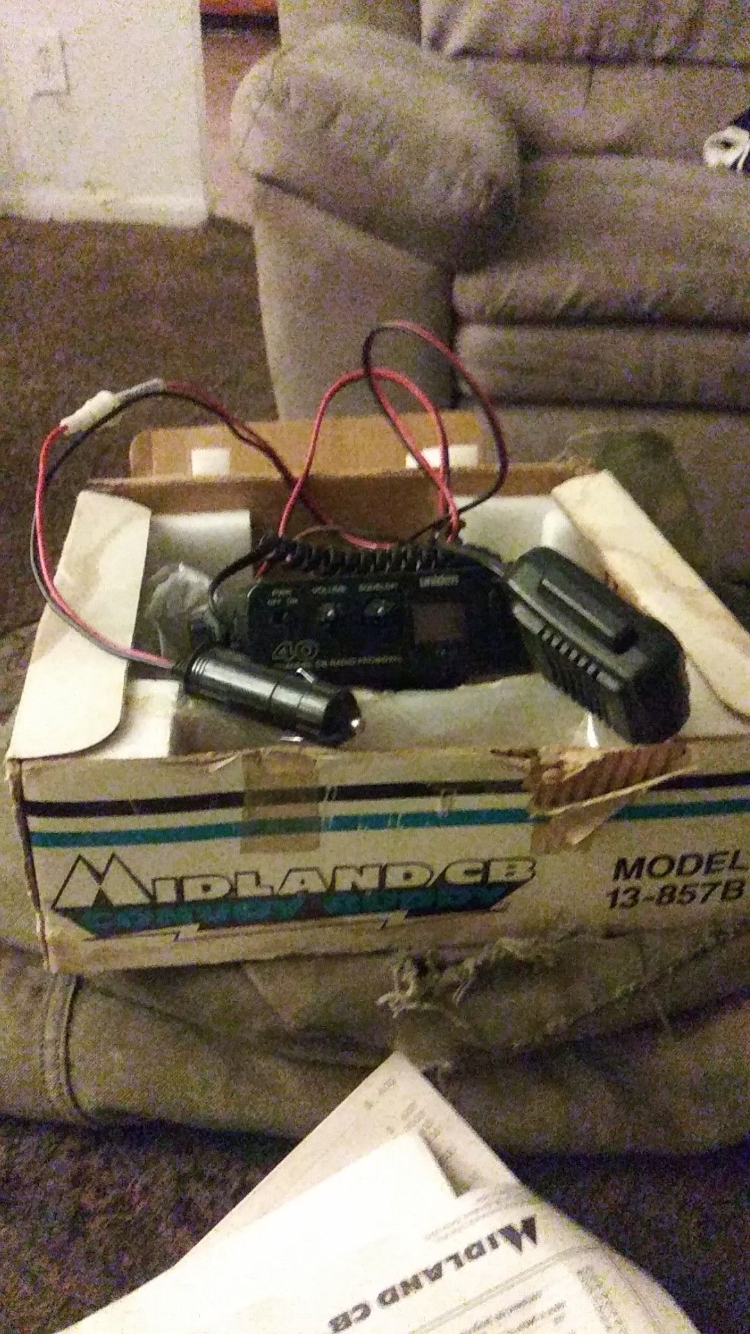 Midland CB Convoy buddy model 13 - 857 B