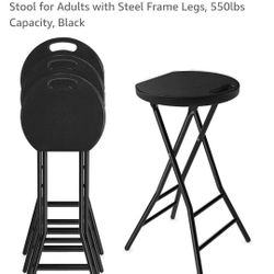 Set Of 4 Folding Stools $75 OBO