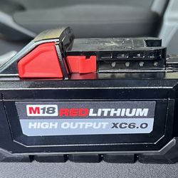 M18 18-Volt Lithium-Ion High Output Battery Pack 6.0Ah