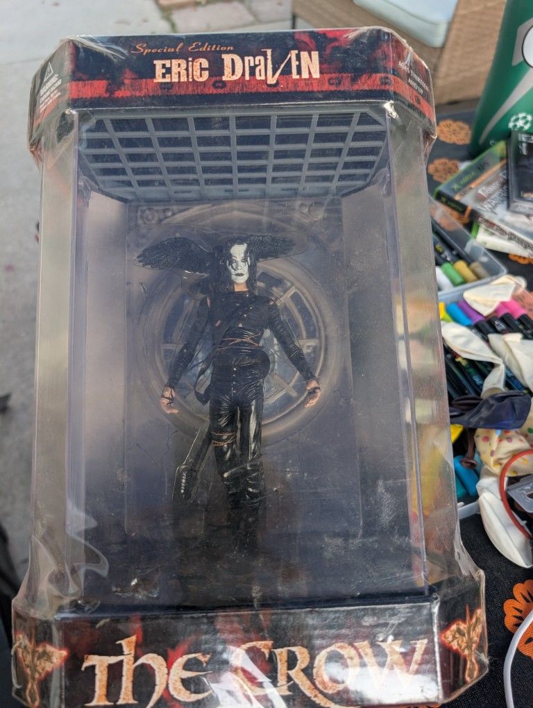 THE CROW SPECIAL EDITION ERIC DRAVEN ACTION FIGURE 1999 MCFARLANE TOYS SEALED