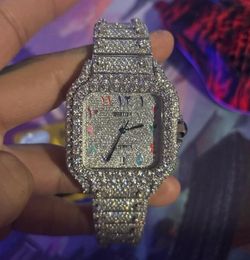 Moissanite watch
